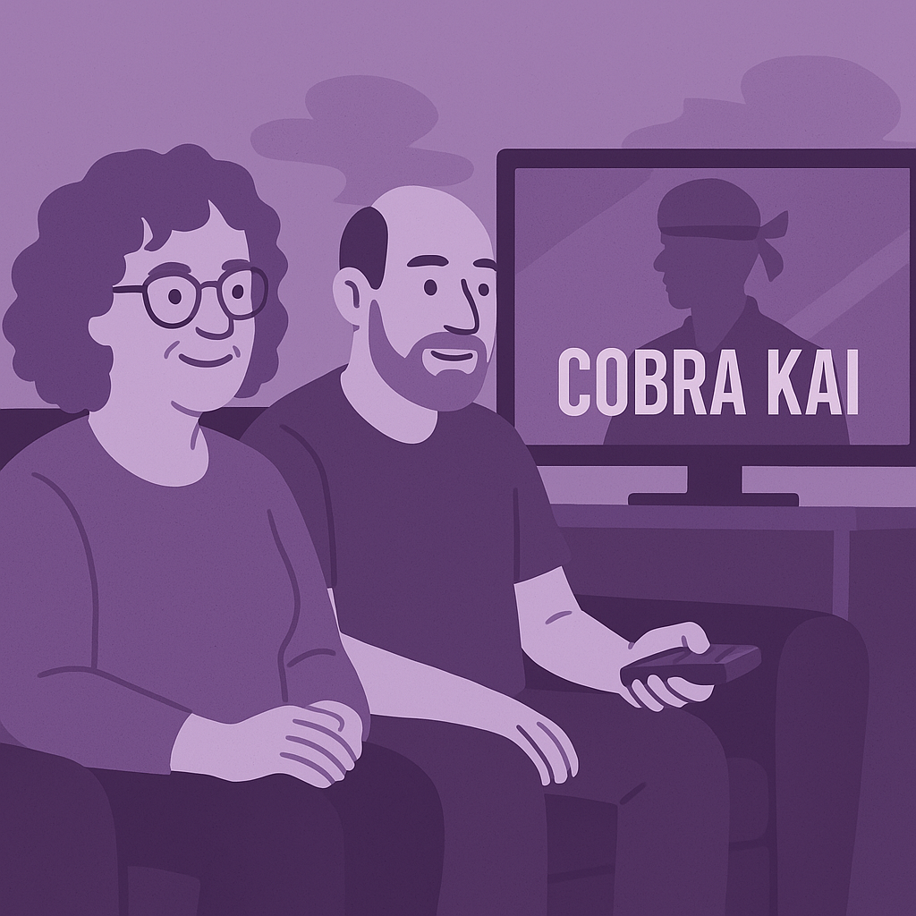 Cobra Kai Fan Night: Karate Kicks, Commentary, and Couch Comedy